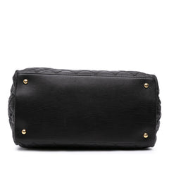 Small Quilted Calfskin Chain Me Tote