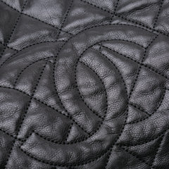 Small Quilted Calfskin Chain Me Tote