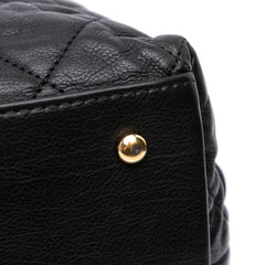 Small Quilted Calfskin Chain Me Tote