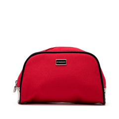 Nova Check Trimmed Canvas Pouch