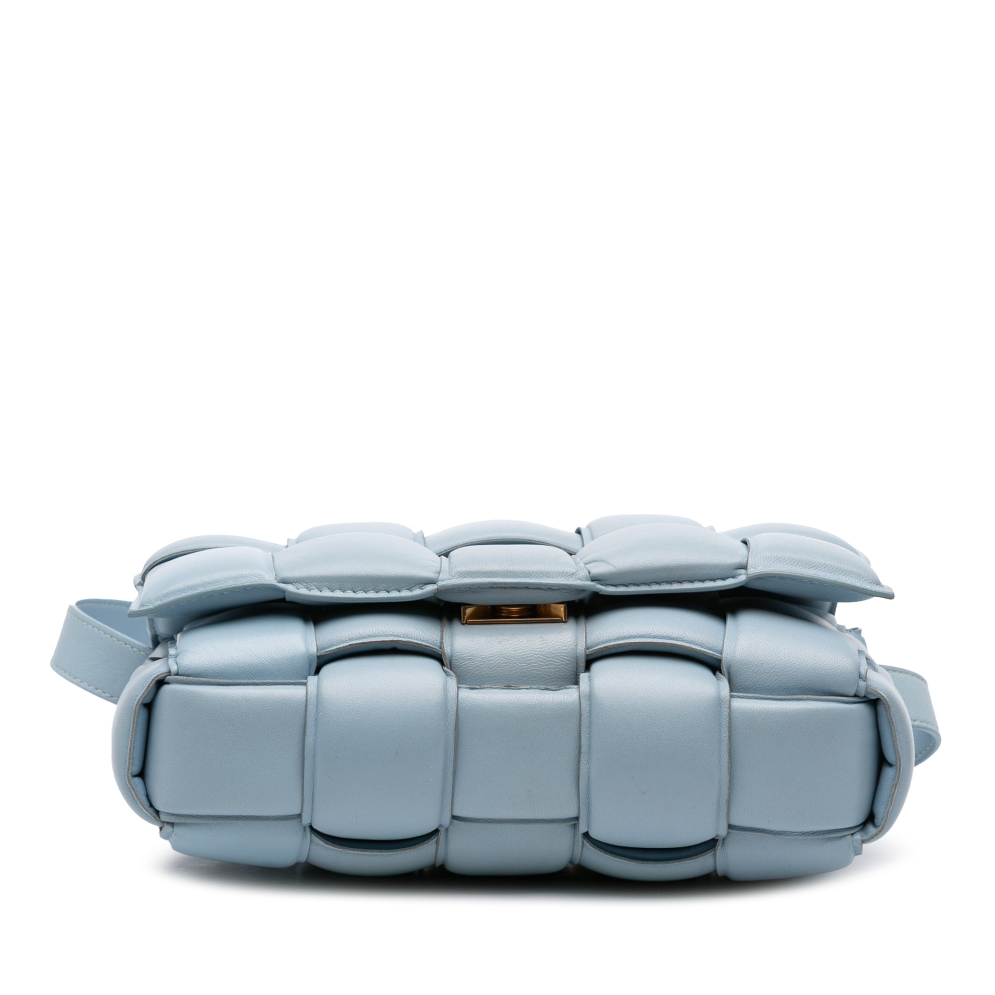 Nappa Intrecciato Padded Cassette Crossbody
