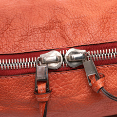 Medium Leather Bamboo Bar Tote