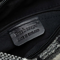 Vintage Check Wool Shoulder Bag