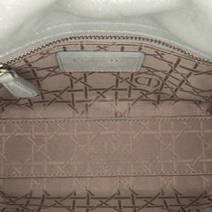 Mini Iridescent Lambskin Cannage Lady Dior