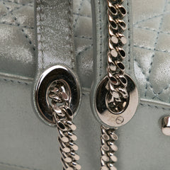 Mini Iridescent Lambskin Cannage Lady Dior