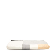 Medium Lambskin Colorblock Patchwork O Case