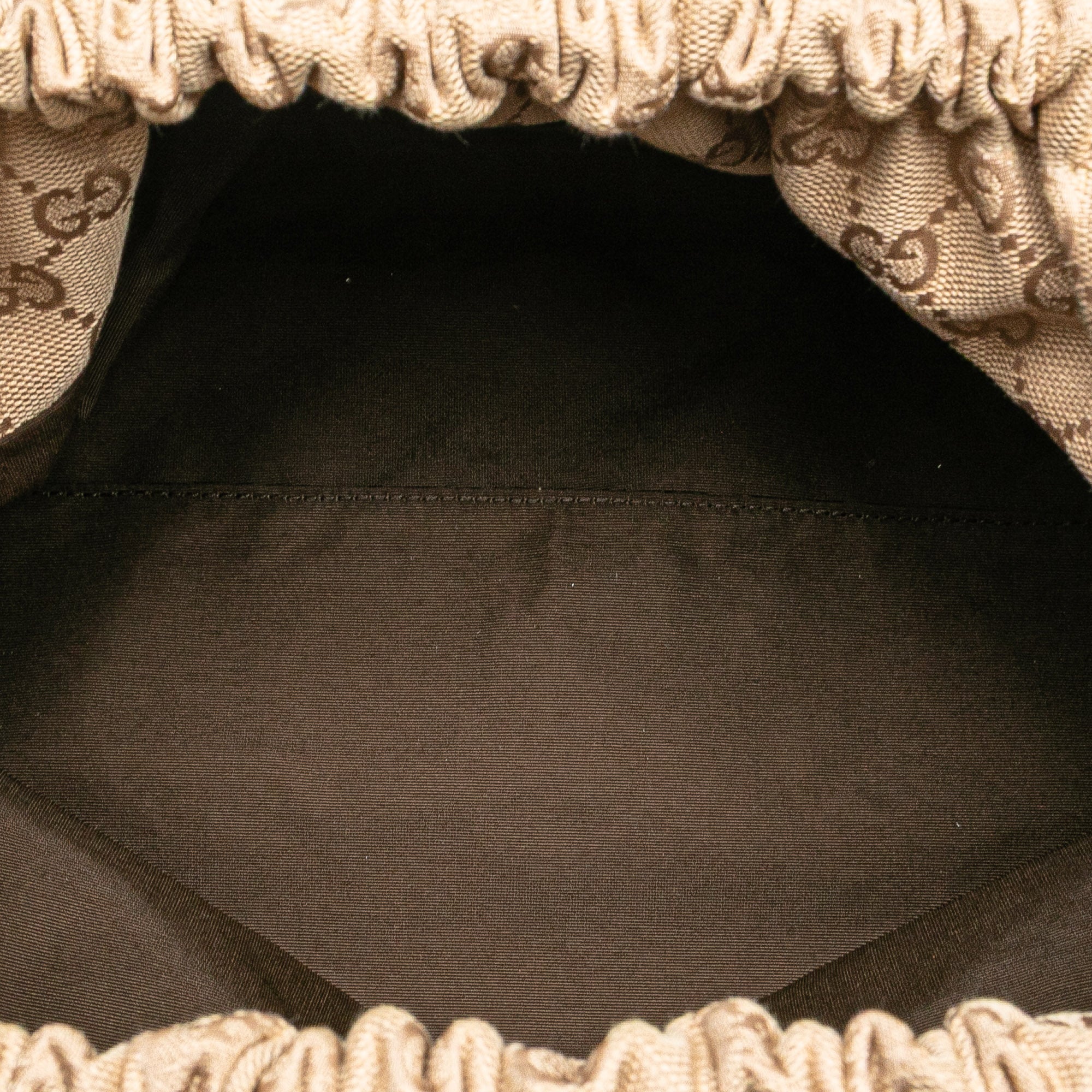 GG Canvas Bamboo Handbag