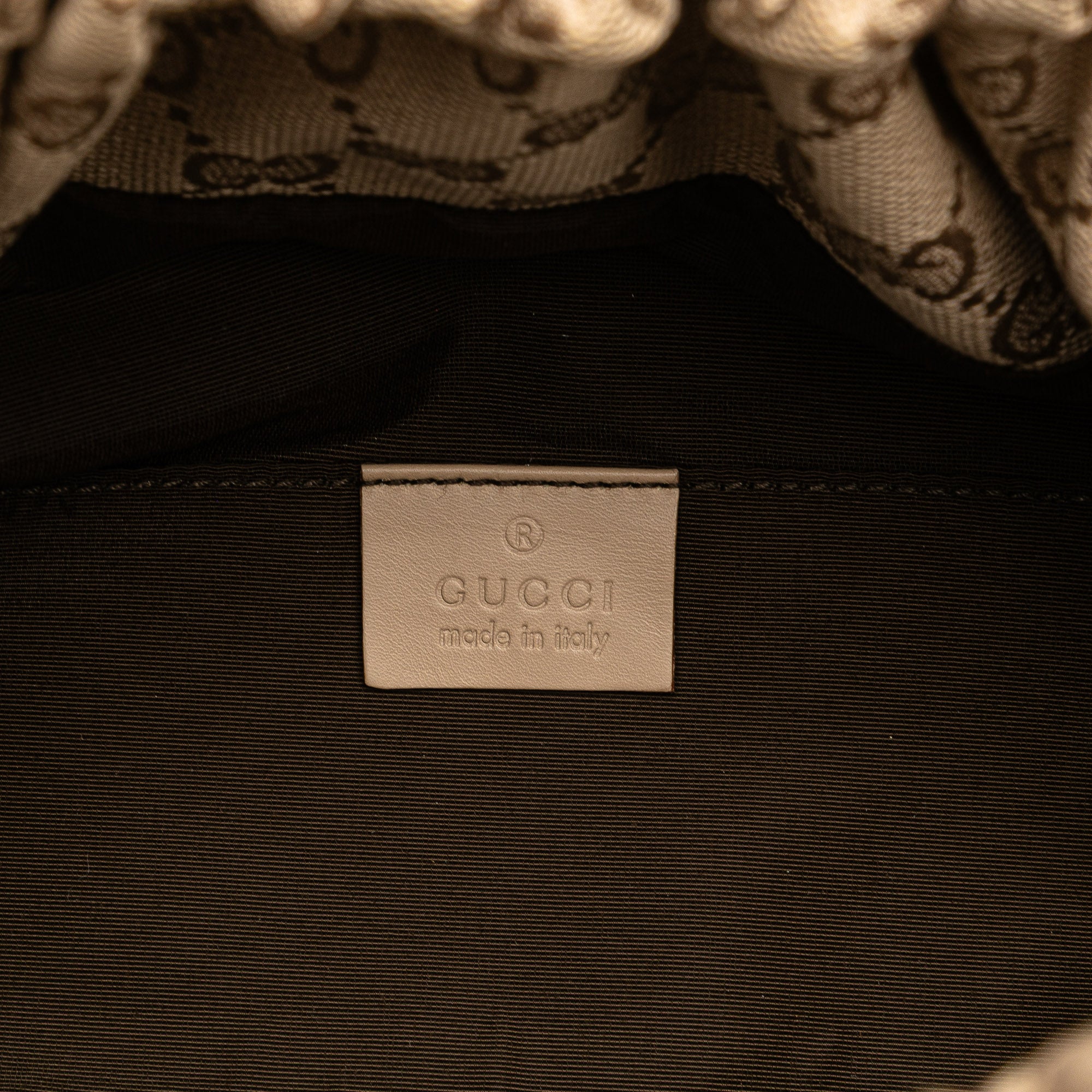 GG Canvas Bamboo Handbag