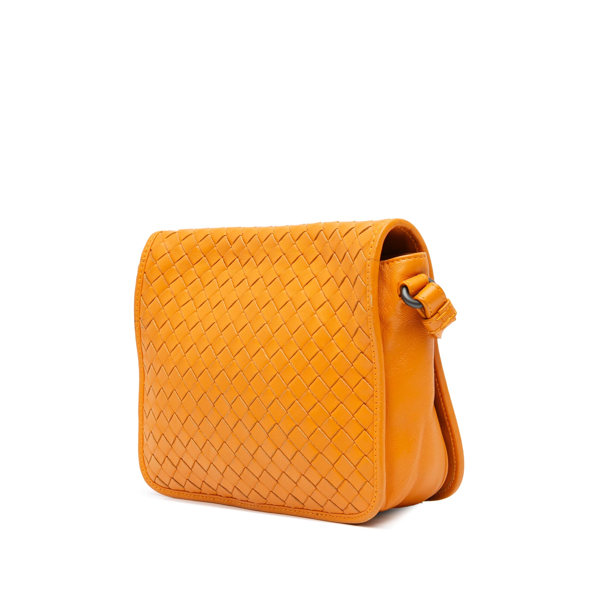 Nappa Intrecciato Flap Crossbody