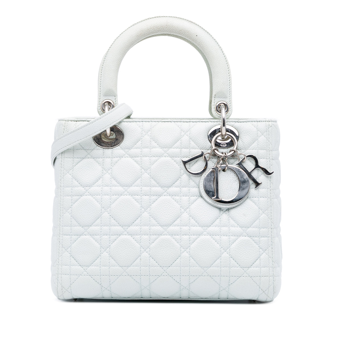 Medium Grained Calfskin Cannage Lady Dior