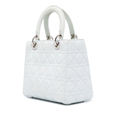 Medium Grained Calfskin Cannage Lady Dior