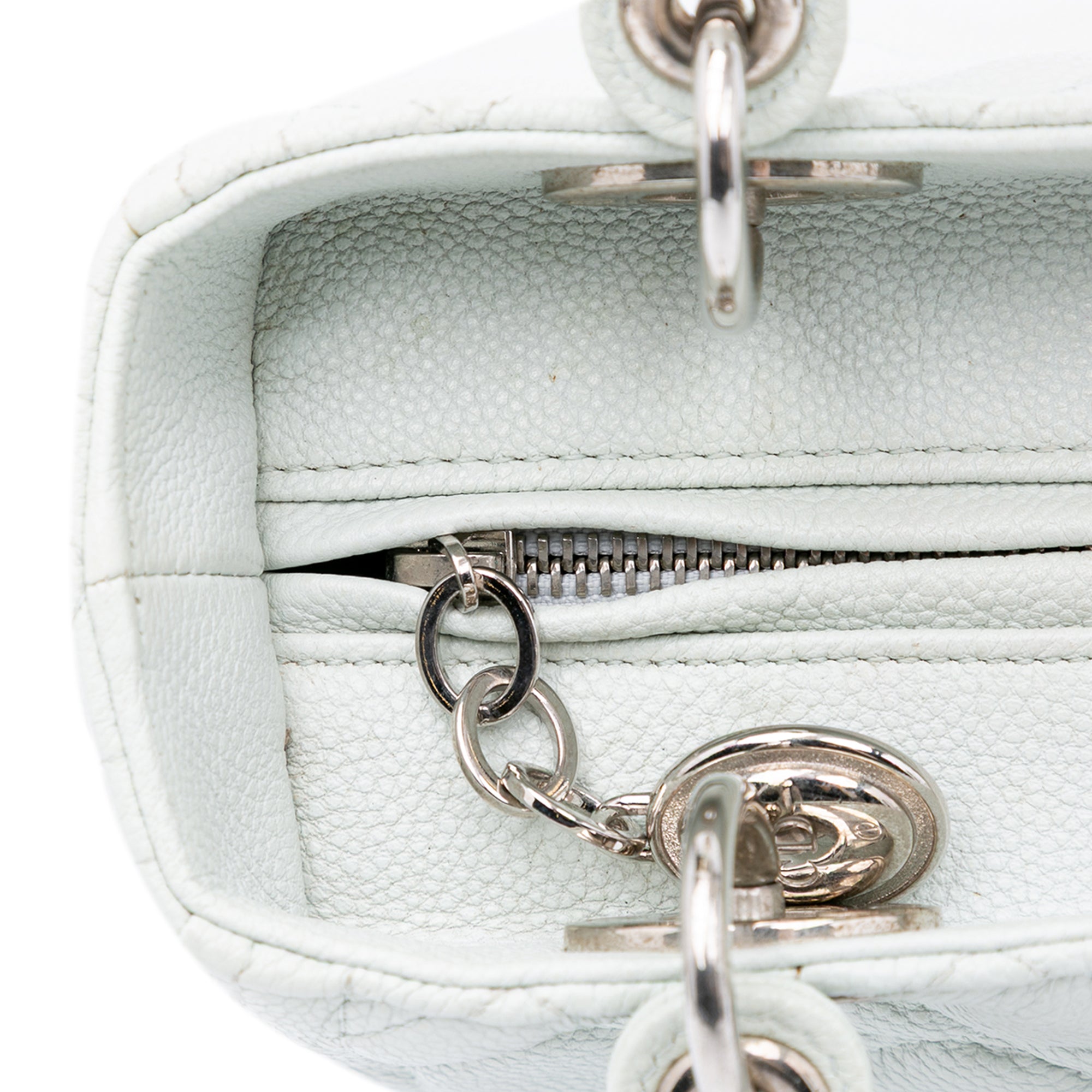 Medium Grained Calfskin Cannage Lady Dior