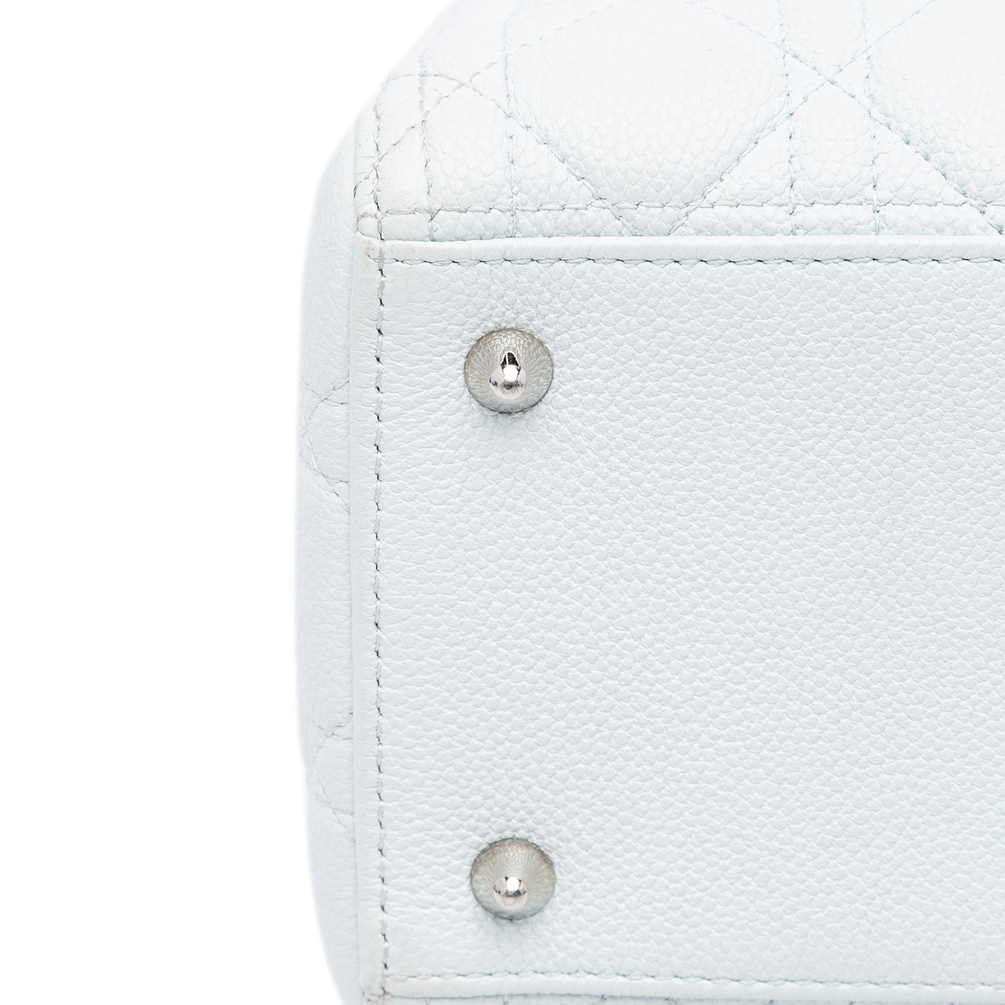 Medium Grained Calfskin Cannage Lady Dior