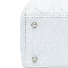 Medium Grained Calfskin Cannage Lady Dior