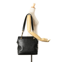 Triple CC Caviar Tote