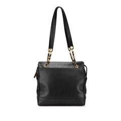 Triple CC Caviar Tote