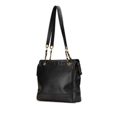 Triple CC Caviar Tote