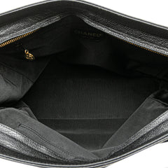 Triple CC Caviar Tote
