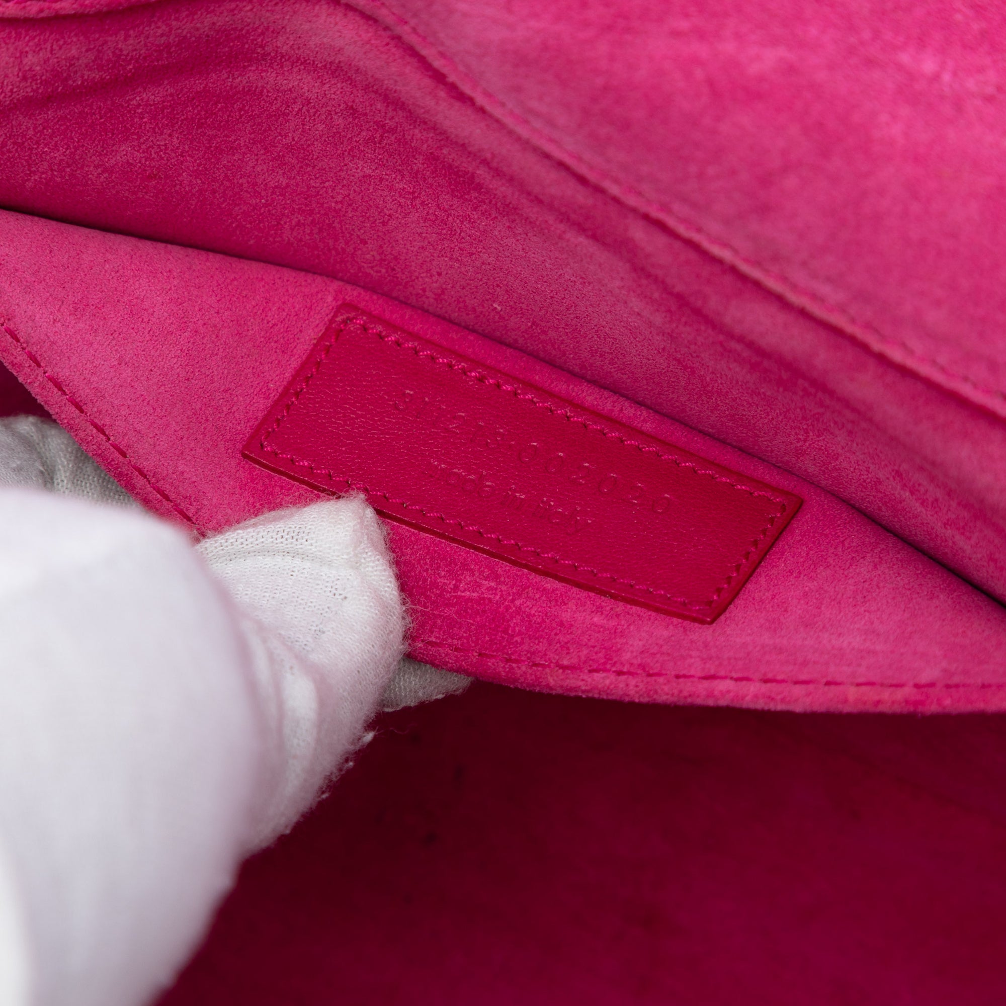 Leather Chyc Ligne Clutch