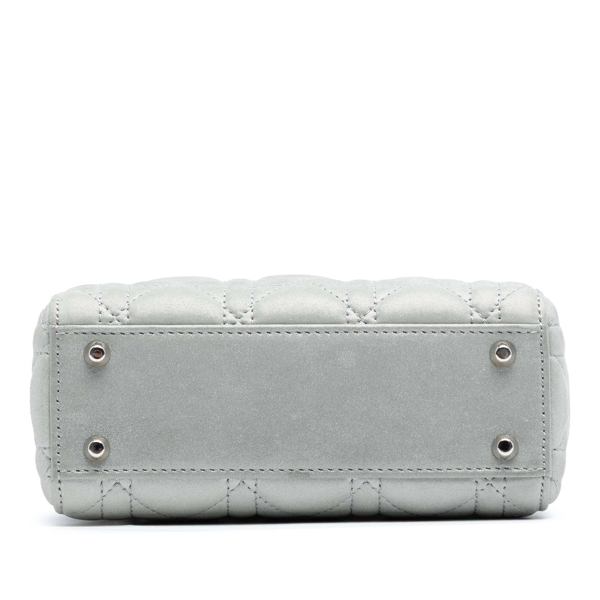 Mini Iridescent Lambskin Cannage Lady Dior