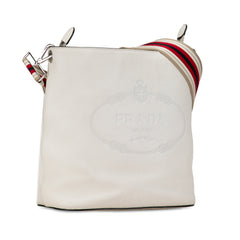 Vitello Phenix Logo Bucket Bag