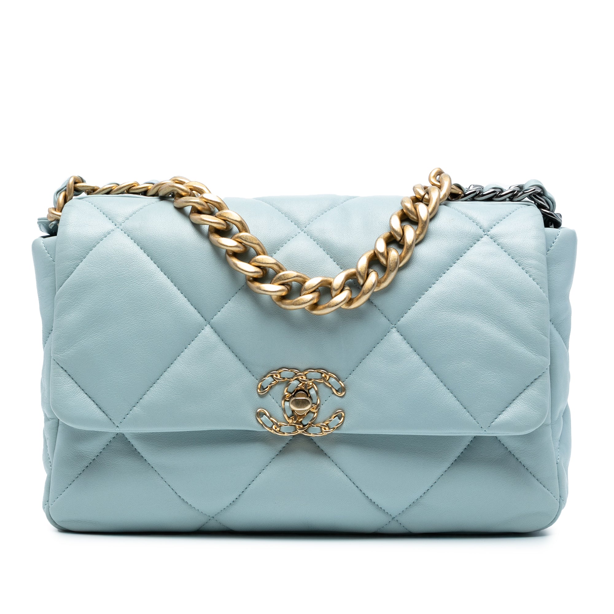 Large Lambskin 19 Flap