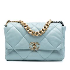 Large Lambskin 19 Flap