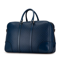 Bright Diamante Leather Travel Bag