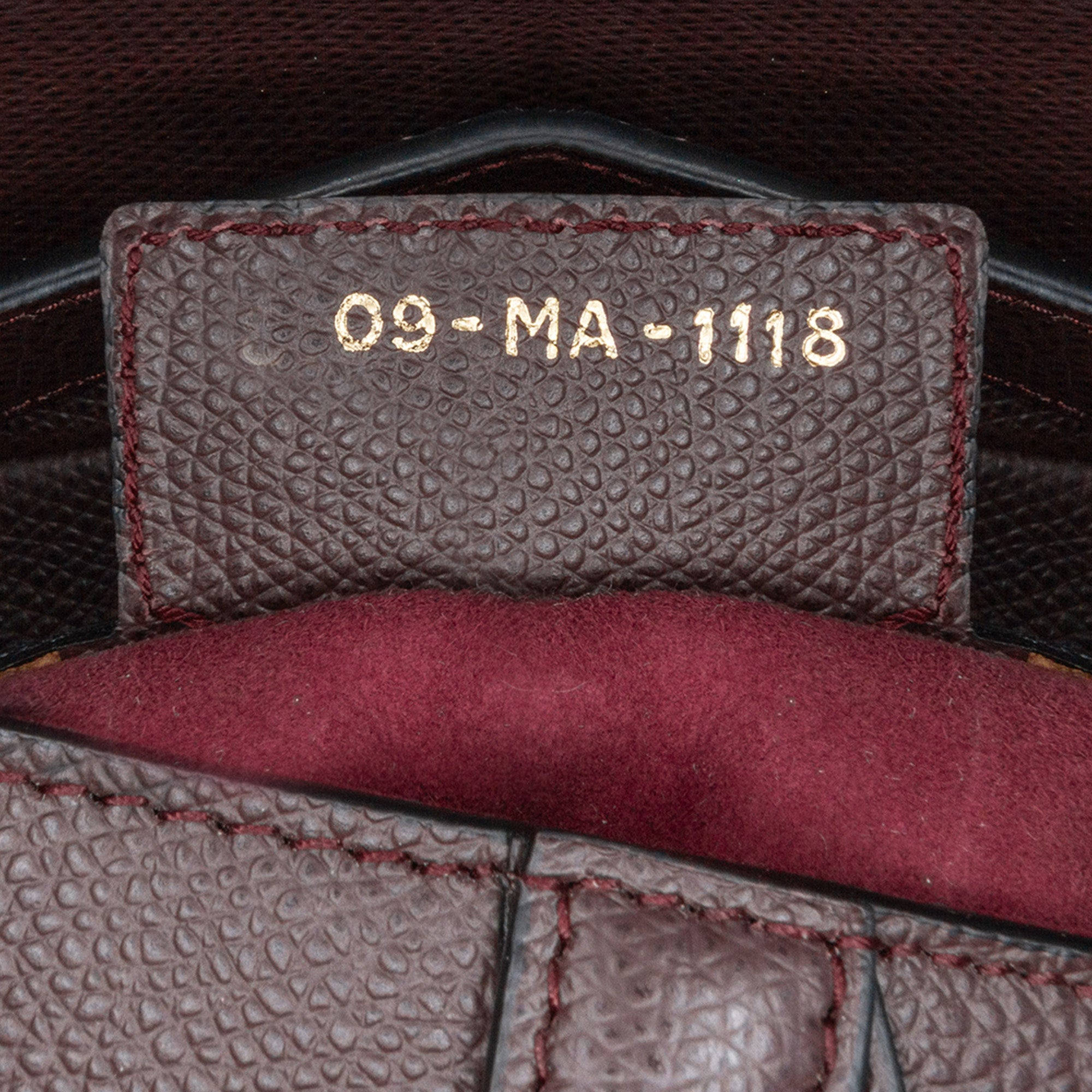 Grained Calfskin Saddle Bag