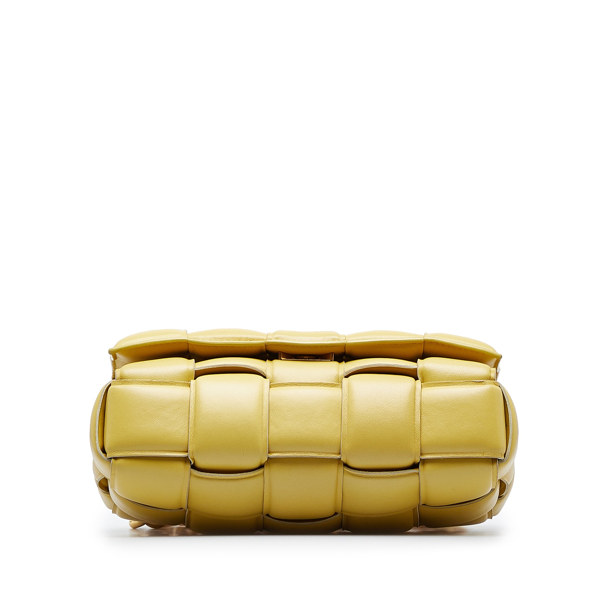Nappa Intrecciato Padded Chain Cassette Satchel