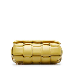 Nappa Intrecciato Padded Chain Cassette Satchel