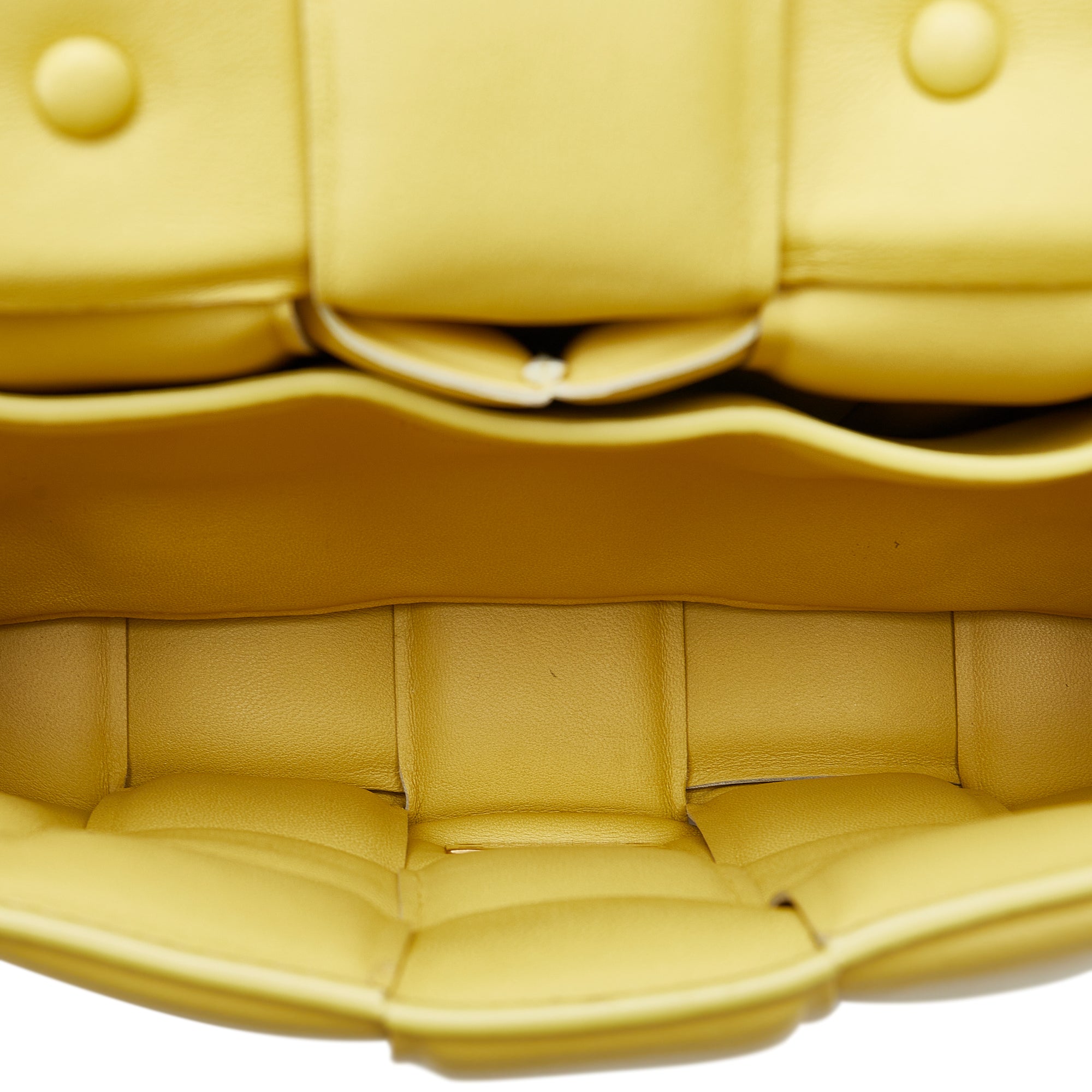 Nappa Intrecciato Padded Chain Cassette Satchel