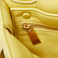Nappa Intrecciato Padded Chain Cassette Satchel