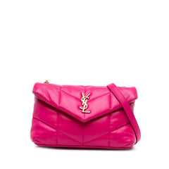 Toy Lambskin Loulou Puffer Crossbody