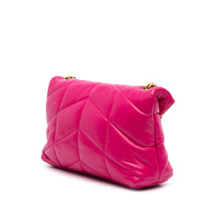 Toy Lambskin Loulou Puffer Crossbody