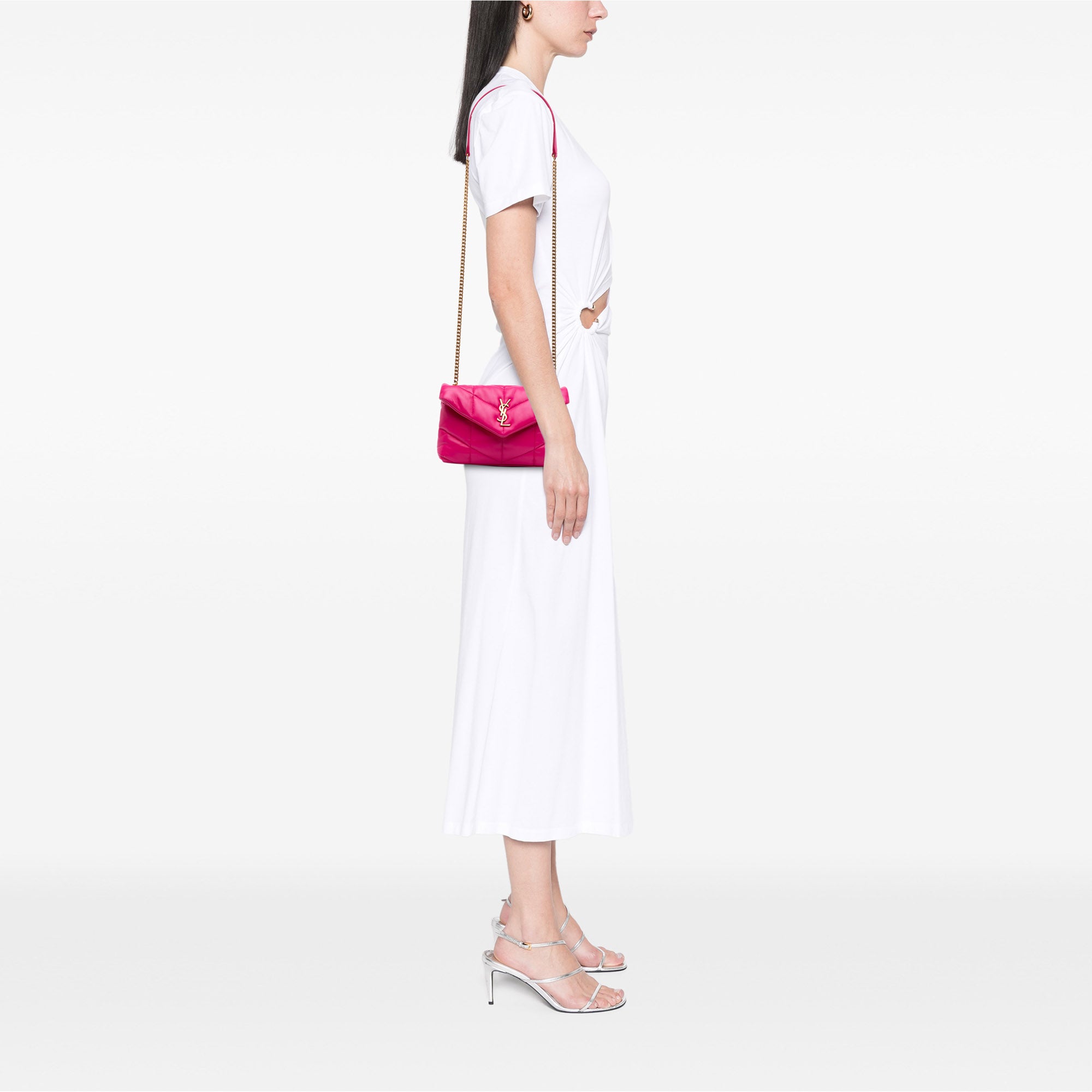 Toy Lambskin Loulou Puffer Crossbody
