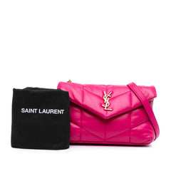 Toy Lambskin Loulou Puffer Crossbody