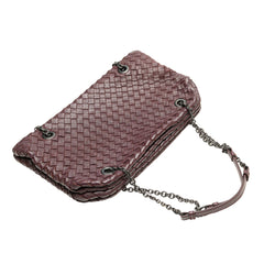Nappa Intrecciato Duo Shoulder Bag