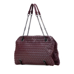 Nappa Intrecciato Duo Shoulder Bag