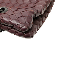 Nappa Intrecciato Duo Shoulder Bag