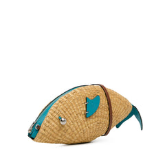 Paula's Ibiza Wicker Fish Bag