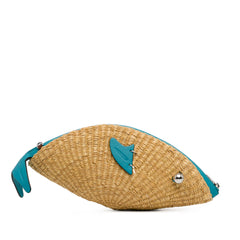 Paula's Ibiza Wicker Fish Bag