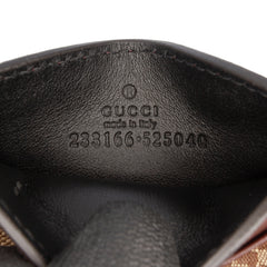 GG Canvas Card Holder