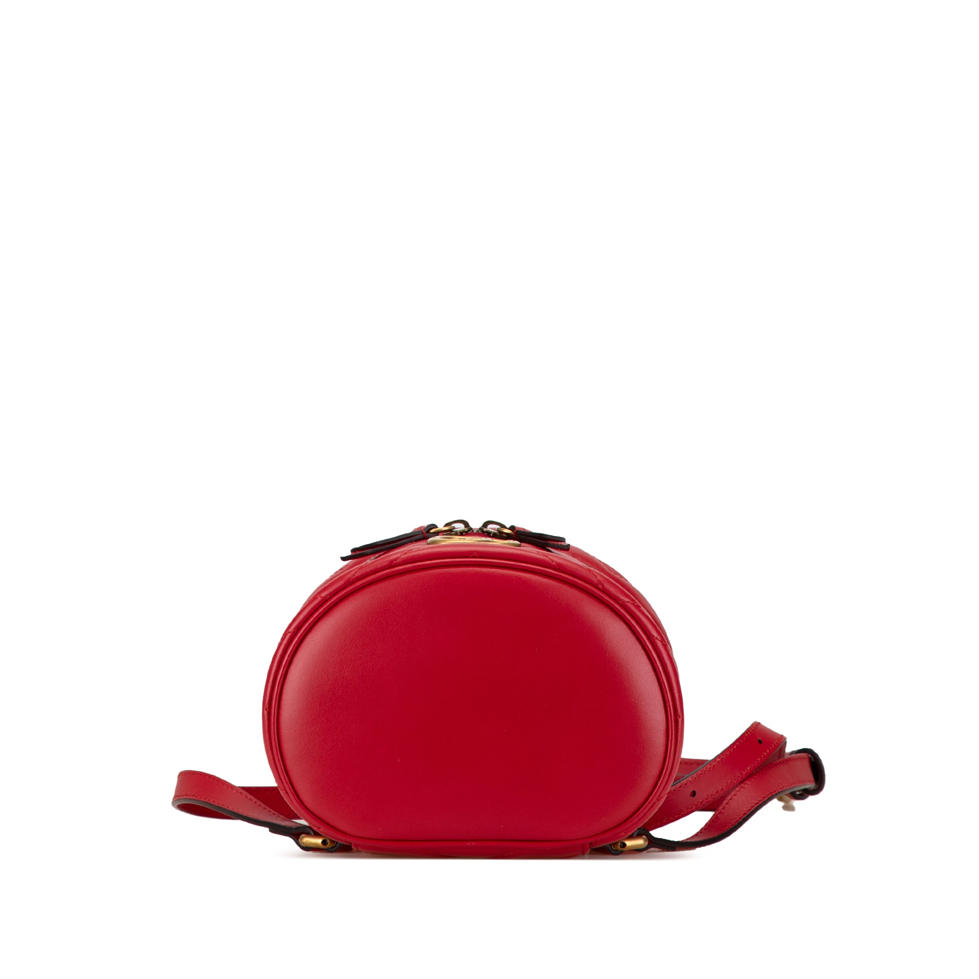 GG Marmont Round Leather Backpack