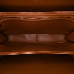 Shiny Calfskin Claude Shoulder Bag