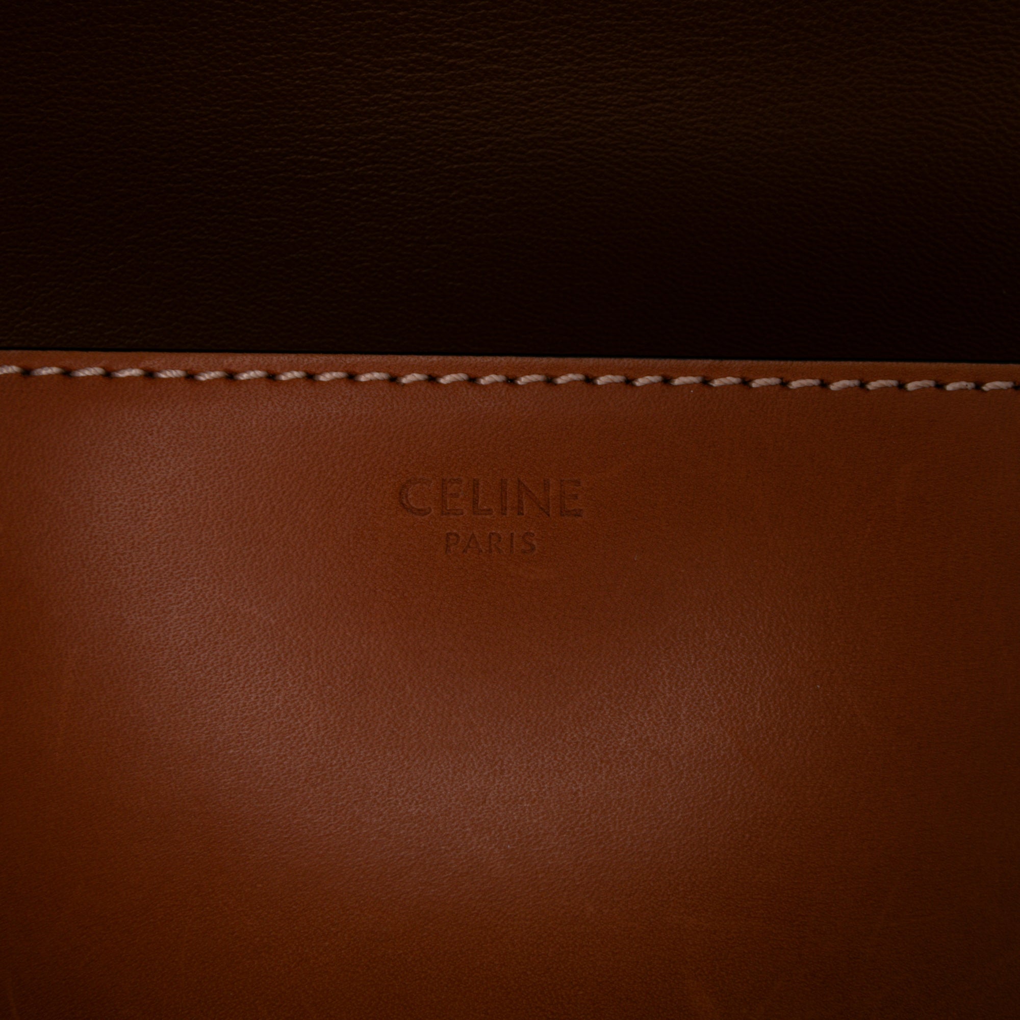 Shiny Calfskin Claude Shoulder Bag