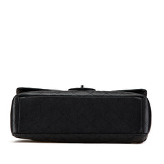 Maxi Classic Caviar Single Flap