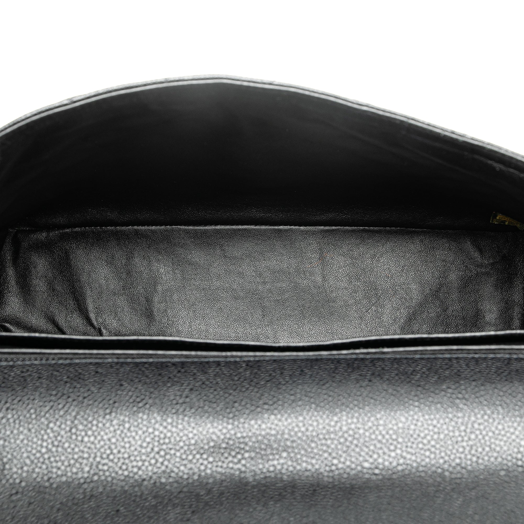 Maxi Classic Caviar Single Flap