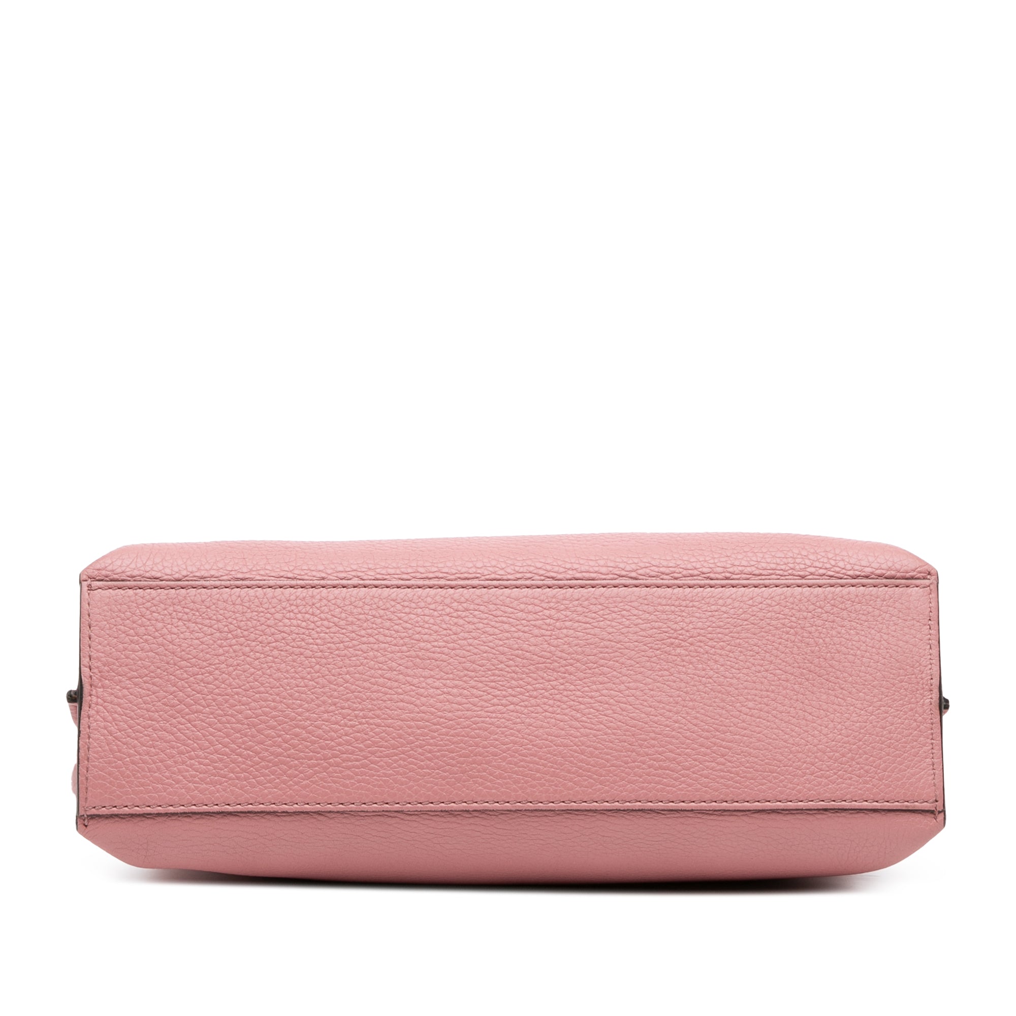 Medium Leather Bamboo Daily Satchel