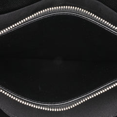 CC Chevron Caviar Pouch